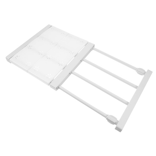 NOLITOY Shelfs Expandable Closet Shelf Divider Adjustable Tension Shelf Adjustable Closet Shelves Adjustable Closet Tension Shelf Closet Expandable Shelf Storage White Plastic Clothing