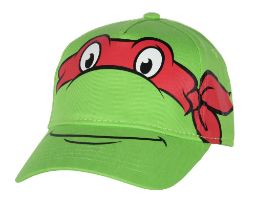 Teenage Mutant Ninja Turtles Little Kids TMNT Raphael Hat Cap for Ages 4-7 Green