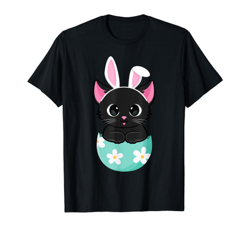 Cat Easter Day Bunny Ears Rabbit Easter Egg Kitten Cat Lover T-Shirt Cat Easter Day Bunny Ears Rabbit Easter Egg Kitten Cat Lover T-Shirt