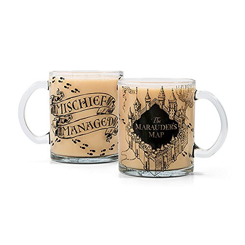 Harry Potter Marauders Map Glass Mug