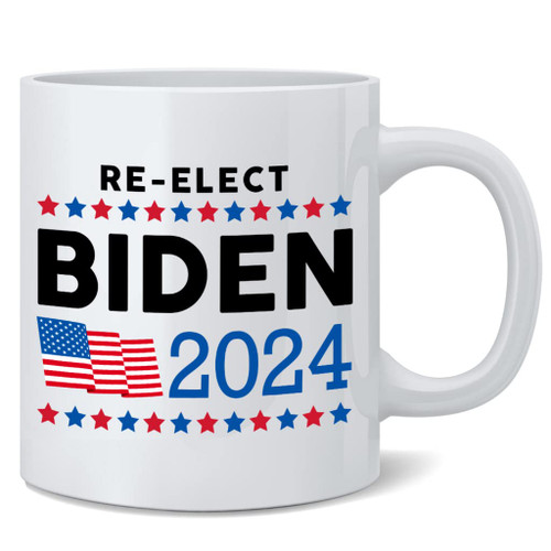 Poster Foundry Elect Joe Biden 2024 Vote President Election Ceramic Coffee Mug Tea Cup Fun Novelty Gift 12 oz