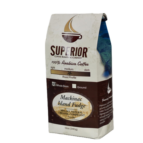 Superior Coffee Roasting Company (Mackinac Island Fudge (Medium Roast), Whole Bean)