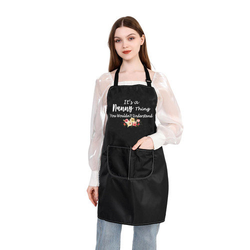 BDPWSS Nanny Gift From Grandchildren Nanny Apron For Grandma Nanny Babysitter Gift It's a Nanny Thing You Wouldn't Understand (A Nanny thing AP) BDPWSS Nanny Gift From Grandchildren Nanny Apron For Grandma Nanny Babysitter Gift It's a Nanny Thing You Wouldn't Understand (A Nanny thing AP)