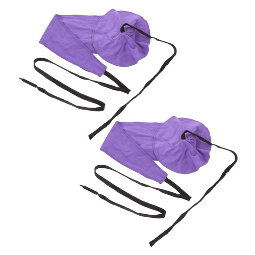 BIUDECO 2pcs Clarinet Cleaning Cloth Saxophone Clean Cloth Saxophone Care Cloth for Cleaning Cloth for Flute Cleaning Purple Musical Instrument Faux Suede Nursing Cloth