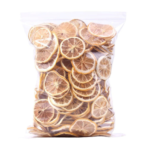 Mkostlich Dried Lemon Slices Bulk, Sour Sweet and Refreshing Citrus Fruit Tea, Natural Dehydrated Lemon Slices for Cocktails Garnish/Tea/Baking, No Sugar Added(250g/8.81oz)