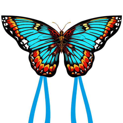 LANRUI New Butterfly Kites for Kids & Adults,Easy to Fly Kite,Best Kite for Beginners,Kites for Kids Age 4-8,Large Beach Kite(Blue) LANRUI New Butterfly Kites for Kids & Adults,Easy to Fly Kite,Best Kite for Beginners,Kites for Kids Age 4-8,Large Beach Kite(Blue)