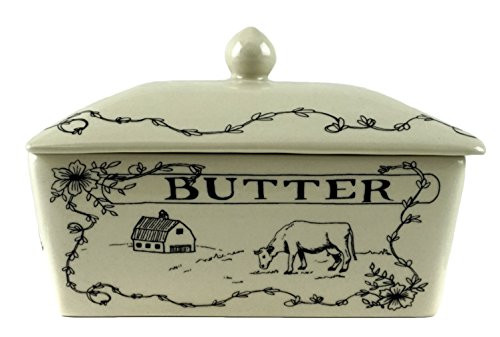 Farmhouse Spread the Love Decorative Butter Dish
