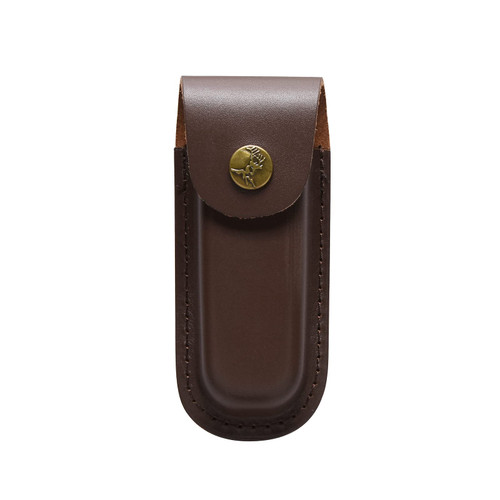 ARCADORA Hunting Tactical Knife Case Holster Folding Blade Knife Sheath Carrying Leather Holder Sheaths Scabbard Pouch Bag for Swiss Army Knife Tactical Foldable Knives