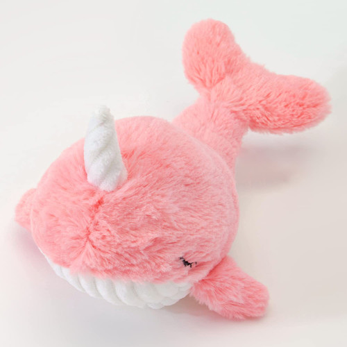 HIPIPET 2022 Ocean Series Cat Toys,Plush Flopping Narwhal Cat Toy for Indoor Cats with Catnip Kitten Toys. (Narwhal)