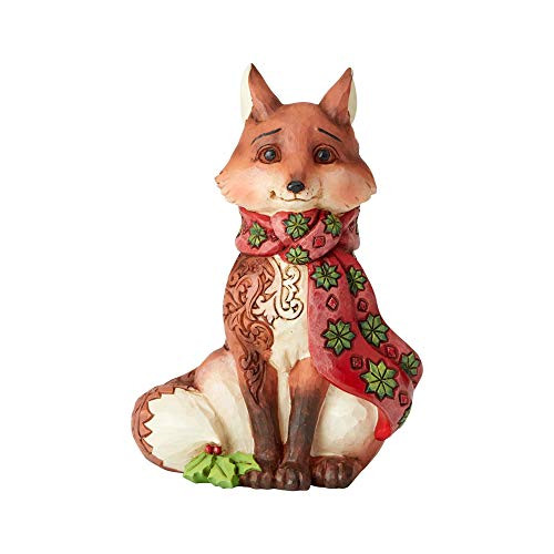 Enesco Jim Shore Heartwood Creek Winter Wonderland Fox Figurine Enesco Jim Shore Heartwood Creek Winter Wonderland Fox Figurine