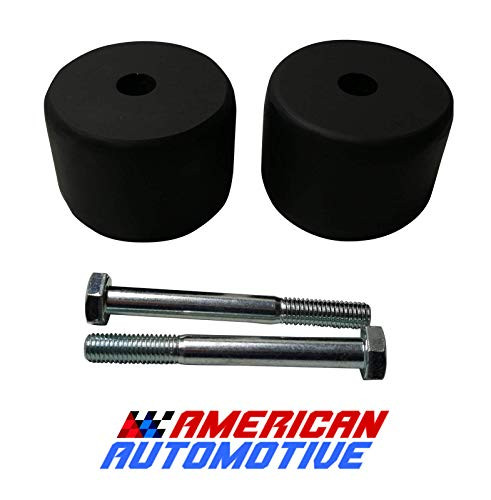American Automotive Front Lift Kit for 2005-2019 F250 F350 Super Duty 2" Front Steel Coil Spring Spacers 4WD