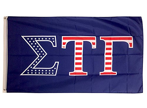 Sigma Tau Gamma USA Letter Fraternity Flag Greek Letter Use as a Banner Large 3 x 5 Feet Sign Decor sig Tau