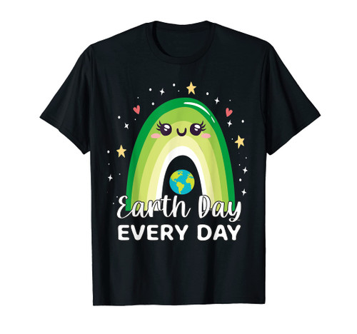Happy Earth Day Rainbow Tshirt Earth Day 2022 for Women Kids T-Shirt