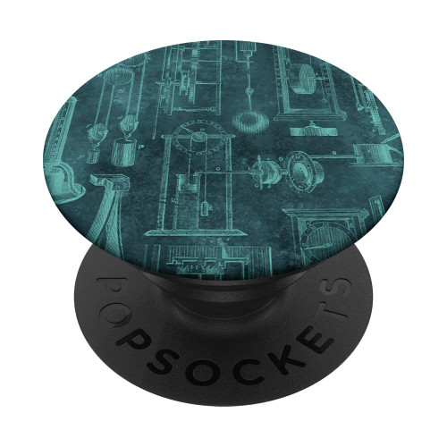 Vintage Clock Steampunk Mechanical Parts Antique PopSockets Swappable PopGrip