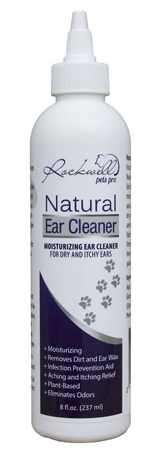 Ear Cleaner for Dogs Ear Cleaner Solution for Dog Ear Infection Treatment by Rockwell Pets Pro 8 fl oz Ear Cleaner for Dogs Ear Cleaner Solution for Dog Ear Infection Treatment by Rockwell Pets Pro 8 fl oz