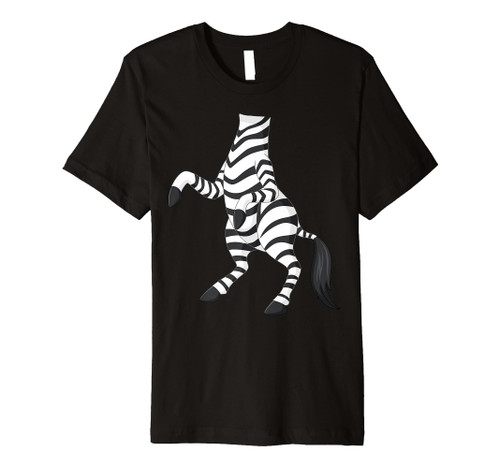 Zebra T-Shirt Zebra Costume Shirt Premium T-Shirt