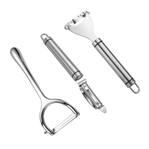 TIDTALEO 3pcs Corn Thresher Potato Peeler Potatoe Peeler Veggie Peeler Pelador De Papas Veggie and Fruit Peeler Lemon Peeler Carrot Peeler Small Tools Stainless Steel Vegetable