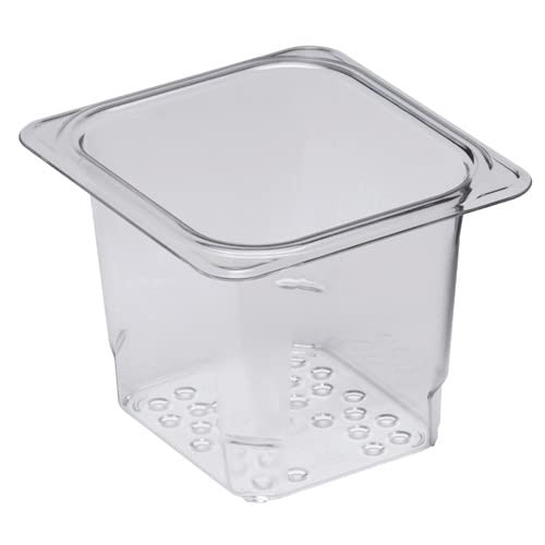 Cambro 65CLRCW Food Pan Colander 6"H, Sixth-Size Camwear Cold Food Pans