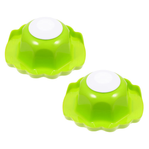 DOITOOL Hand Held Grater 2pcs Food Safety Holder for Mandolin Slicer Grater for Kitchen Food Slicer Cutter for Mandoline Slicer Grater Cutting Green Multipurpose Slicer