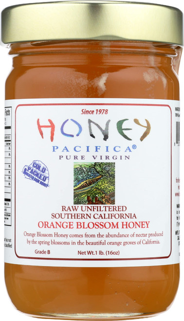 HONEY PACIFICA Hny Pcfca Hny Orange, 16 OZ HONEY PACIFICA Hny Pcfca Hny Orange, 16 OZ