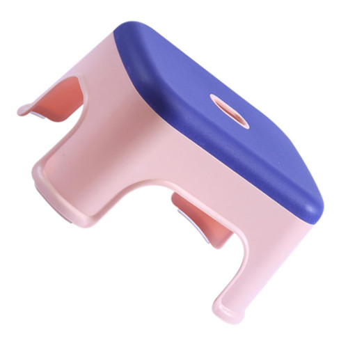 FOYTOKI Children's Stool Folding Step Stool Ladder Stool One Step Kick Stool Face Kids Shoe Changing Stool Childrens Step Stool Fold up Stool Toddler Dining Stool Non-Slip Pp