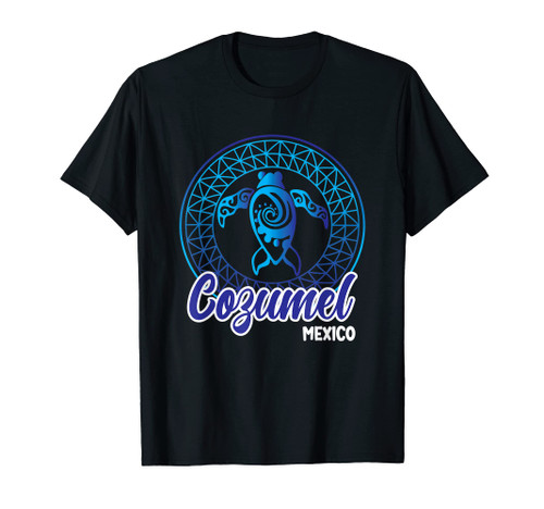 Cozumel Mexico Souvenirs Yucatan Save Sea Turtles T-Shirt