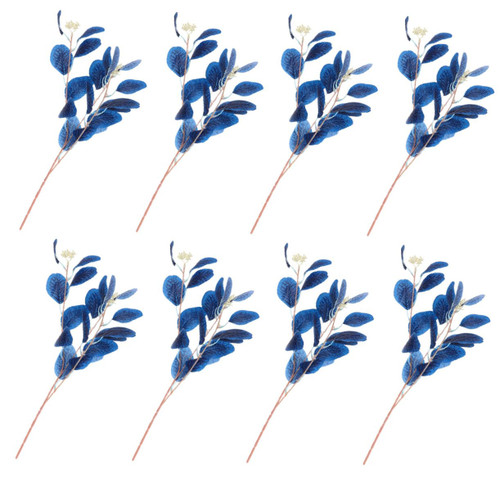 Ciieeo 8pcs Bouquet Morandi Green Plants Dried Eucalyptus Bundle Flower Arrangement Decorate Plant Eucalyptus Leaf Eucalyptus Leaves Eucalyptus Leaf Plant Fake Bouquet Branch Iron