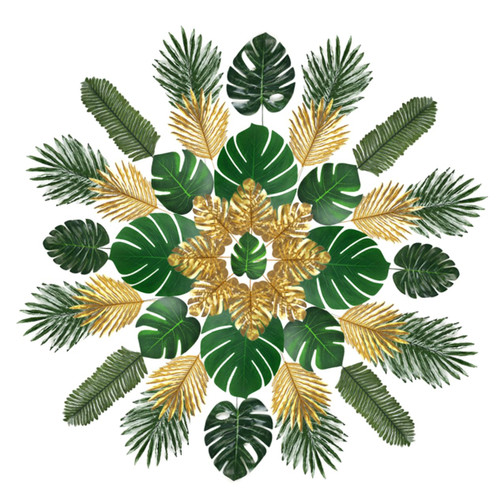 ABOOFAN 66 Pcs Simulation Leaf Decoration Monstera Adorns Tropical Plant Leaves Tropical Leaves Prop Simulation Monstera Leaves False Monstera Leaves False Leave Decor Fake Monstera Props