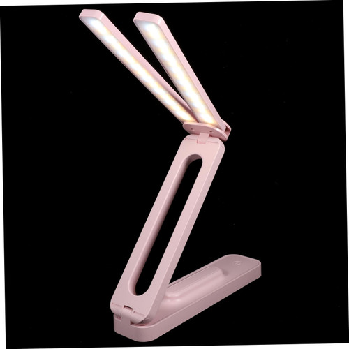 Uonlytech Folding Table Lamp Table Lamps Desk Light Cordless Table Lamp Night Stand Lamp Bedside Lamps Led Light Folding Table Light Night Lamp for Bedroom USB Desk Lamp Student Plastic