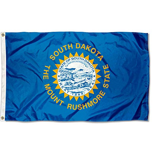 Sports Flags Pennants Company State of South Dakota Flag 3x5 Foot Banner