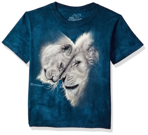 The Mountain White Lions Love Child T-Shirt, Green, XL The Mountain White Lions Love Child T-Shirt, Green, XL