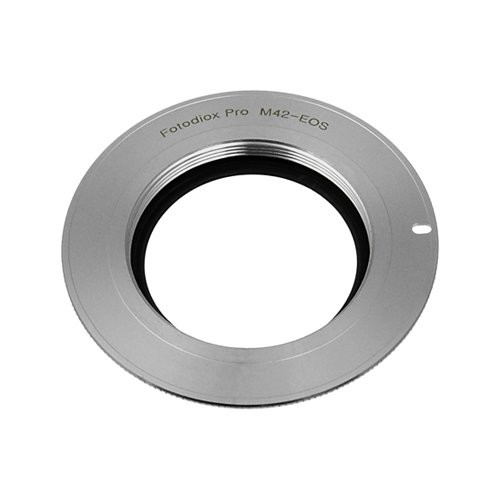 Fotodiox Pro Lens Mount Adapter - M42 Type 2 Screw Mount Lens to Canon EOS (EF, EF-S) Mount SLR Camera Body