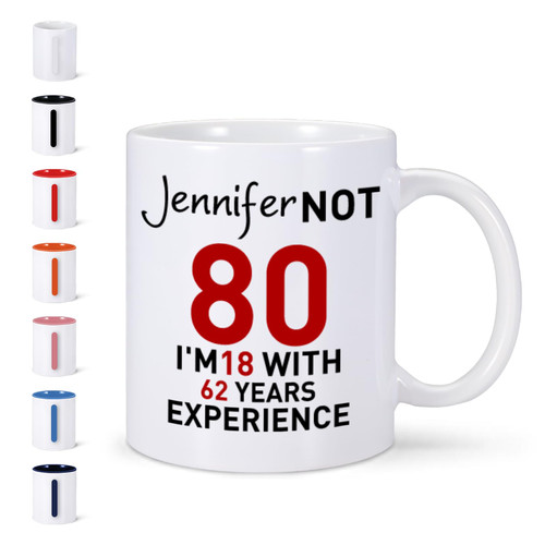 Customized Birthday Gifts 80 Year Old Birthday Gift for Grandparents 1944 Personalized Birthday Gifts for Old Men Women Custom Coffee Cup with Name Novelty 80th Mug for Birthday Decorations Customized Birthday Gifts 80 Year Old Birthday Gift for Grandparents 1944 Personalized Birthday Gifts for Old Men Women Custom Coffee Cup with Name Novelty 80th Mug for Birthday Decorations