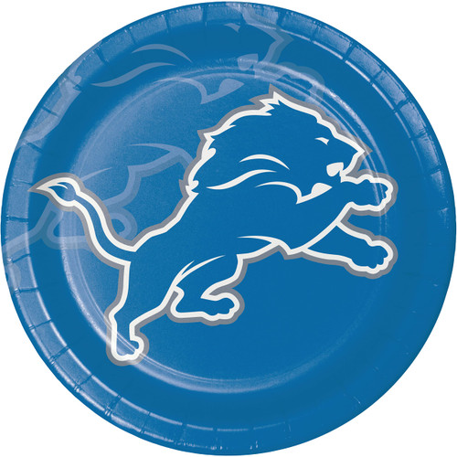 Trendware Detroit Lions Paper Plates, 24 ct