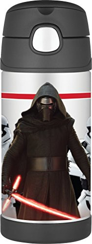 Thermos Funtainer 12 Ounce Bottle, Star Wars Episode VII Kylo Ren