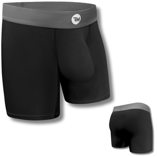 Real Men 7in Modal Boxer Briefs D Pouch Sm 1pk Blk Bulge Enhancing Pouch Underwear For Men Mens Underwear Enhancing Pouch Elephant Nose Underwear For Men Boxer Briefs Bulge Mens Underwear Pouch Bulge