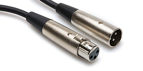 Hosa XLR-105 XLR3F to XLR3M Balanced Interconnect Cable, 5 feet