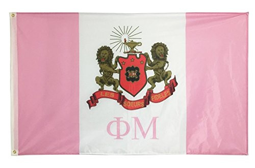 Phi Mu Official 3' X 5' Flag