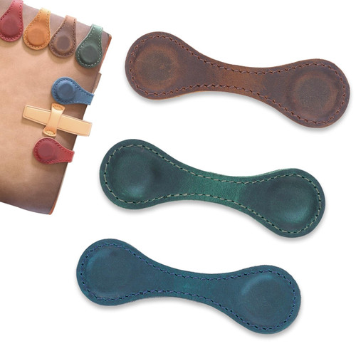 Mara Charm Bookmark, Timeless Mark Bookmark, Maracharm Magnetic Bookmark, Davy Store USA Bookmark, Timeless Mark Magnetic Book Mark (Blue+Green+Coffee)