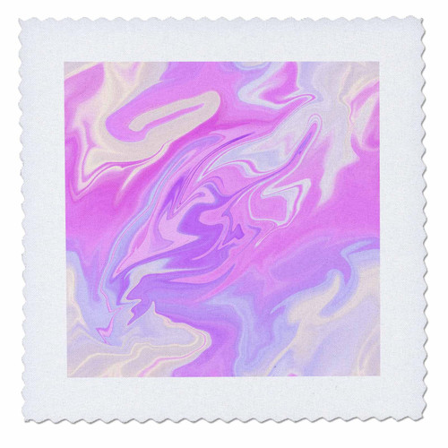 3dRose Modern Pink and Purple Image of Marble Abstract - Quilt Squares (qs_352835_7) 3dRose Modern Pink and Purple Image of Marble Abstract - Quilt Squares (qs_352835_7)