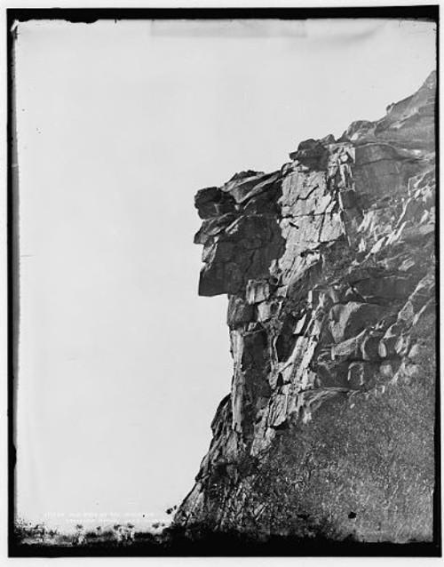 HistoricalFindings Photo: Profile Lake,Old Man,Franconia Notch,White Mountains,New Hampshire,NH,c1900 1 HistoricalFindings Photo: Profile Lake,Old Man,Franconia Notch,White Mountains,New Hampshire,NH,c1900 1
