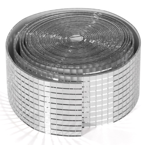 PP OPOUNT 10000 PCS Mini Disco Tiles, 1 Roll 5 x 5 mm Self-Adhesive Disco Ball Tiles, Glass Mirror Tiles for Crafts, DIY Disco Cowboy Hat, Disco Ball, Disco Ball Planter, Photo Frames, Indoor Decor PP OPOUNT 10000 PCS Mini Disco Tiles, 1 Roll 5 x 5 mm Self-Adhesive Disco Ball Tiles, Glass Mirror Tiles for Crafts, DIY Disco Cowboy Hat, Disco Ball, Disco Ball Planter, Photo Frames, Indoor Decor
