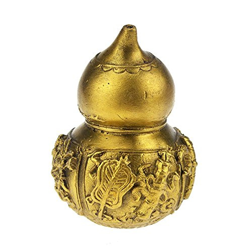 Feng Shui Brass Wu Lou with Eight Immortals Weapon Wu Lou / Hu Lu Gourd W Fengshuisale Red String Bracelet M4031