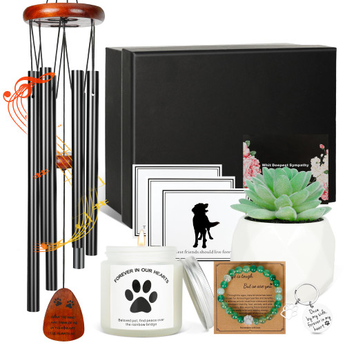 Loss of Dog Sympathy Gift - Pet Memorial Wind Chimes, Dog Memorial Gifts, Pet Memorial Gifts, Dog Memorial Gifts for Loss of Dog, Pet Remembrance Gift in Memory of Dog Cat Loss of Dog Sympathy Gift - Pet Memorial Wind Chimes, Dog Memorial Gifts, Pet Memorial Gifts, Dog Memorial Gifts for Loss of Dog, Pet Remembrance Gift in Memory of Dog Cat