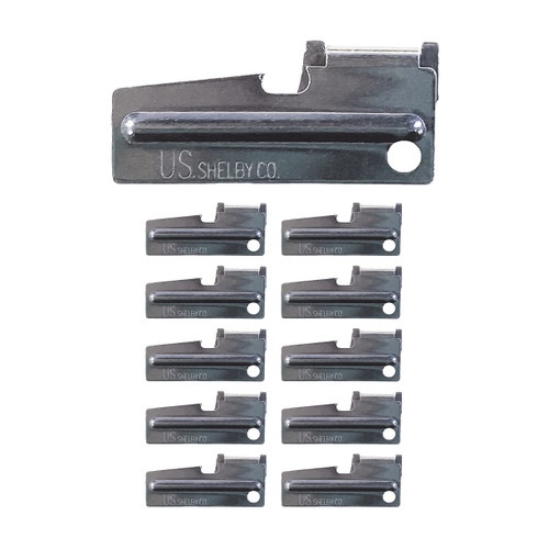 P-38 Can Openers - US Shelby Model P38 - GI Military Can Openers - Stainless Steel Can Openers (10)