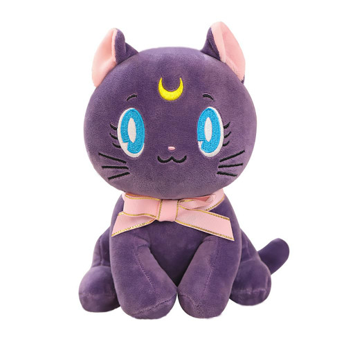 Sailor Plush Luna Cat Doll Stuffed Animal Cartoon Plushie Cute Moon Soft Toy Figure Pillow Plushies Sailor Plush Luna Cat Doll Stuffed Animal Cartoon Plushie Cute Moon Soft Toy Figure Pillow Plushies