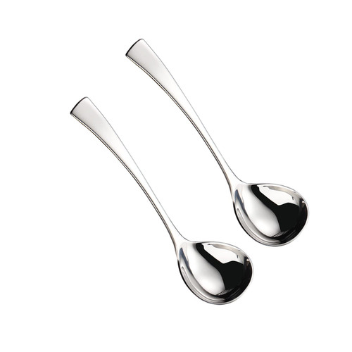Wenkoni Gravy Ladle,Small Ladle,Sauce Ladle,Gravy Spoon,Ladle spoon 18/10 Stainless Steel 7.7 inch Gravy Ladle for Serving,Silver,2Pack