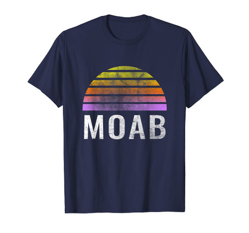 Throwback Sunset Vintage Moab Design T-Shirt