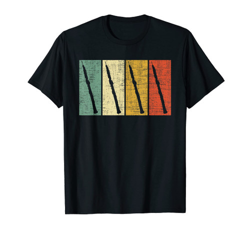 Vintage Oboe Musical instrument, oboe player music teacher T-Shirt