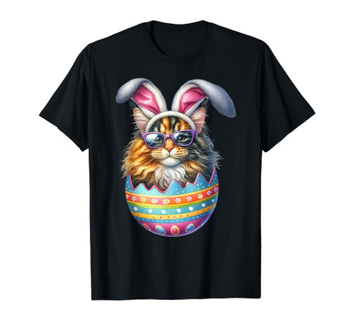 Cat Lover Easter Egg Happy Easter Bunny Ears T-Shirt Cat Lover Easter Egg Happy Easter Bunny Ears T-Shirt